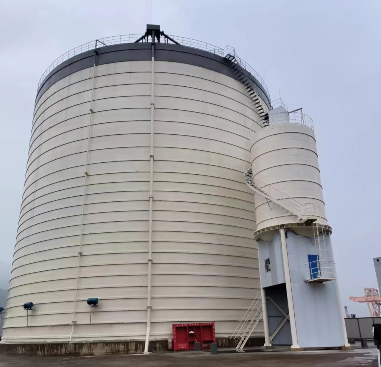 寒亭10万吨水泥钢板库