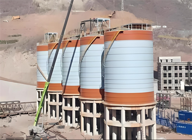 寒亭高架钢板仓